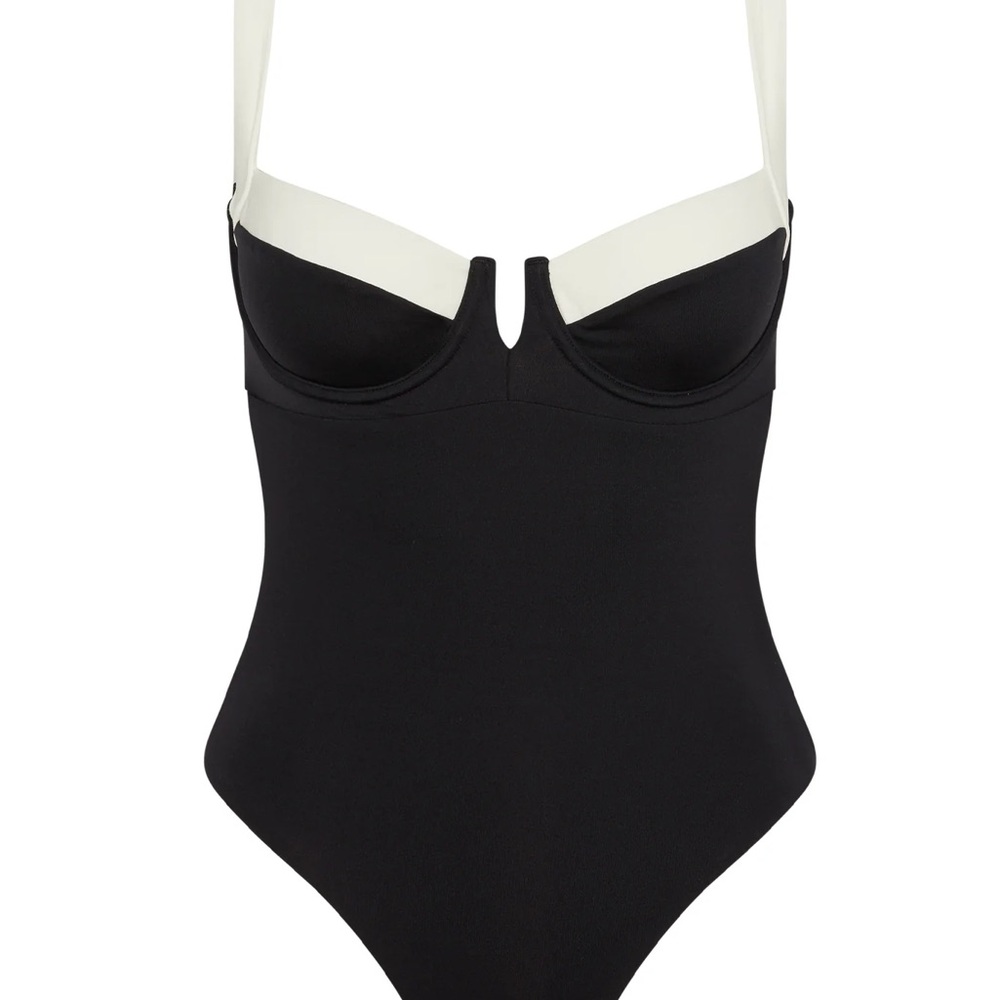 Monday Swimwear Clovelly One Piece Black/Ivory